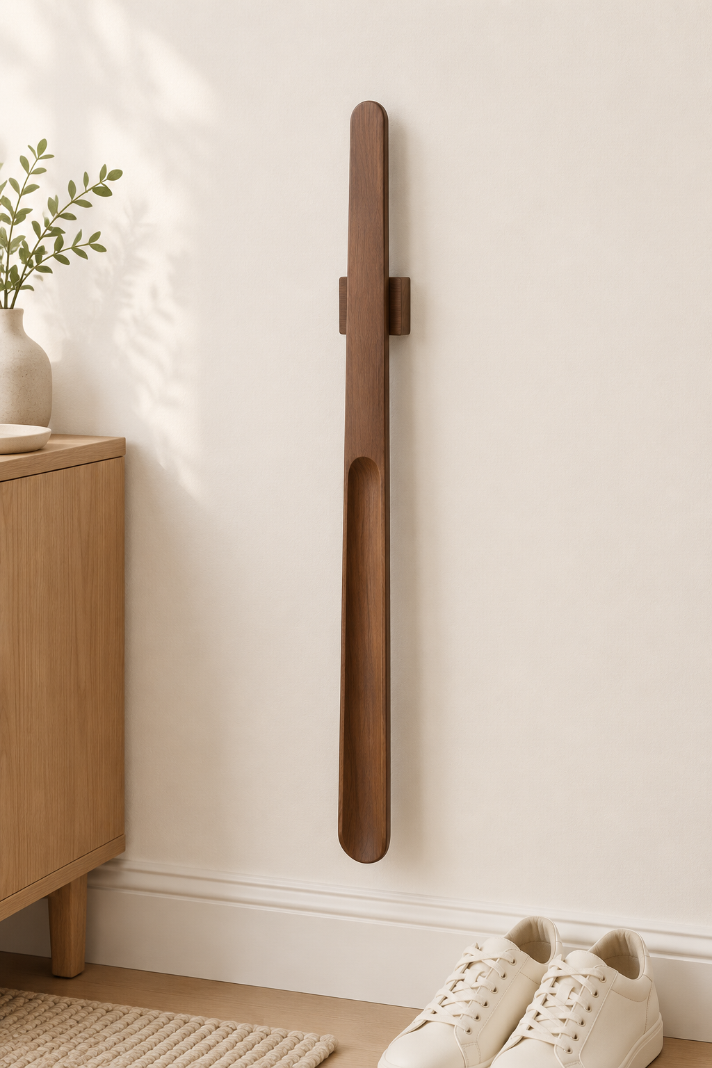TidyNook Wooden Magnetic Shoe Horn
