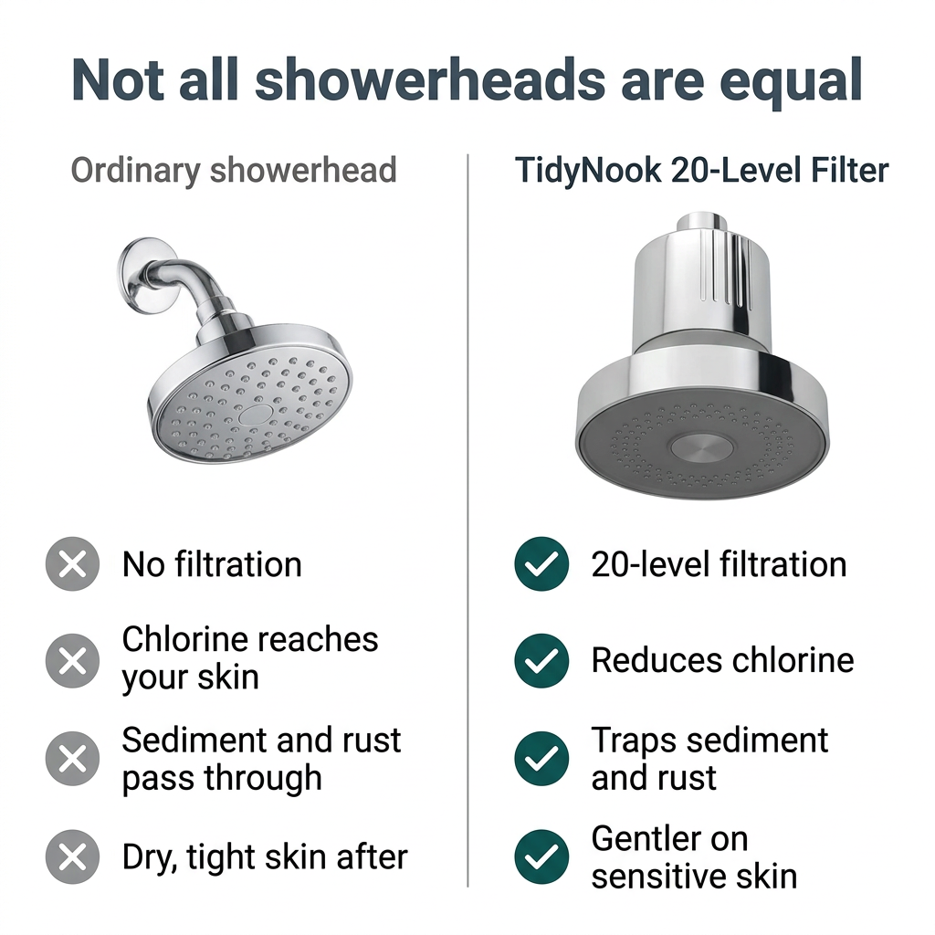 20-LEVEL FILTERED SHOWERHEAD